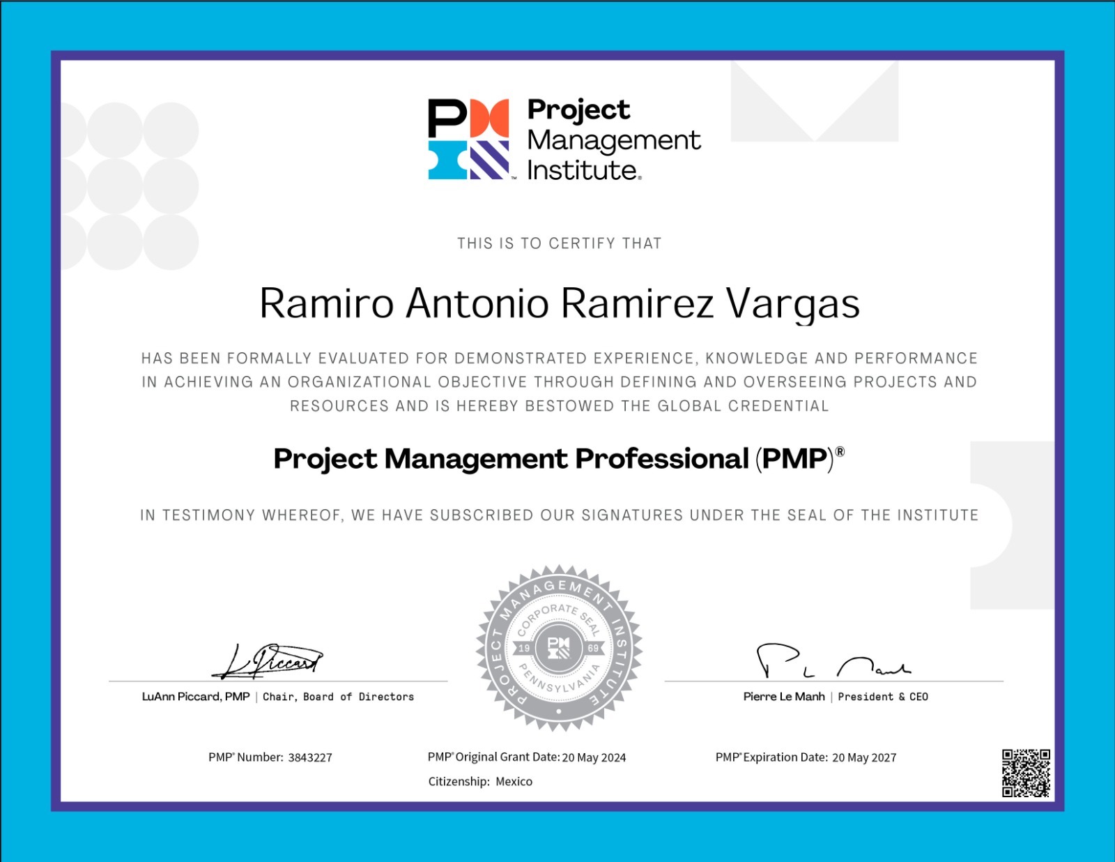 PMP Certified
