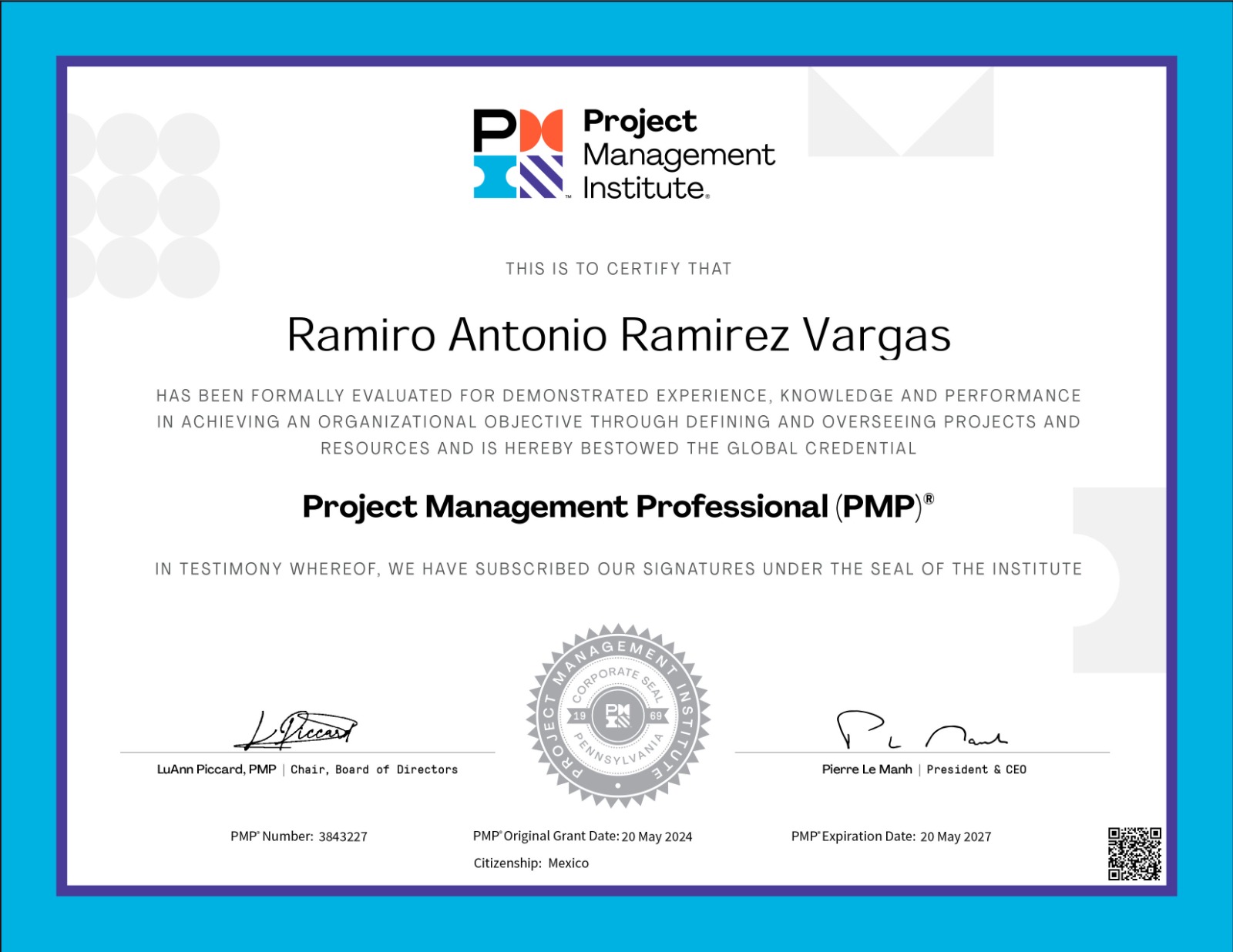 PMP Certified
