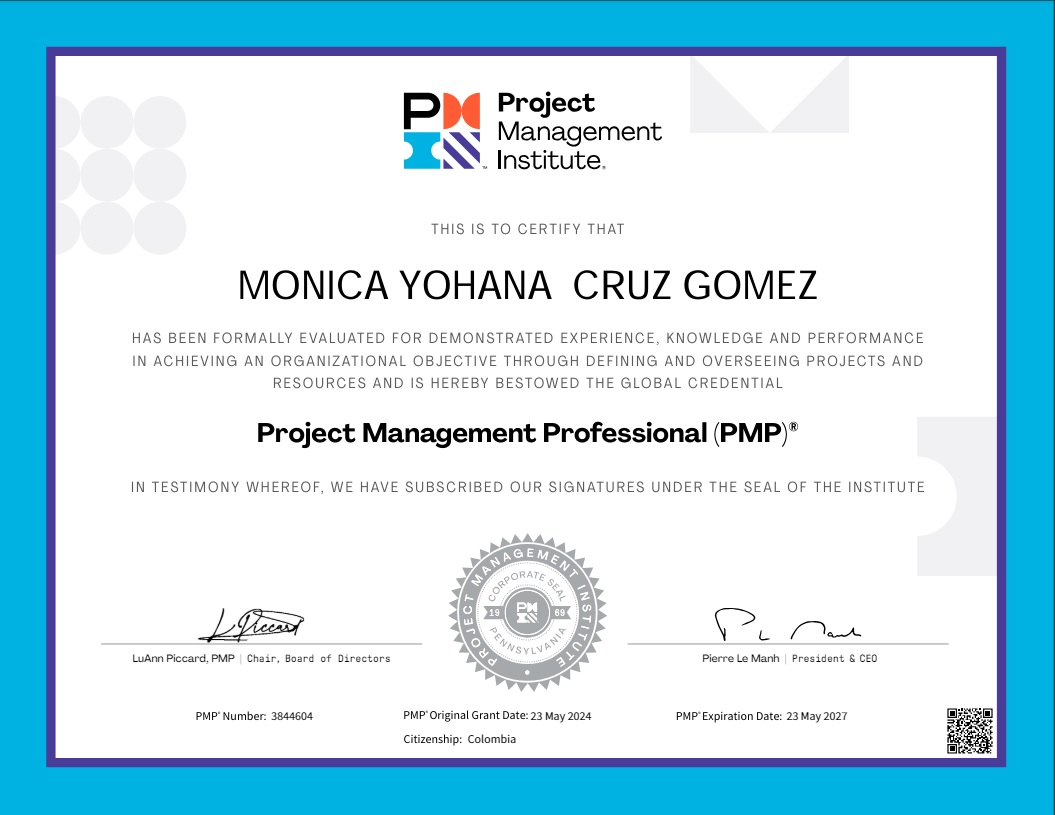 PMP Certificado