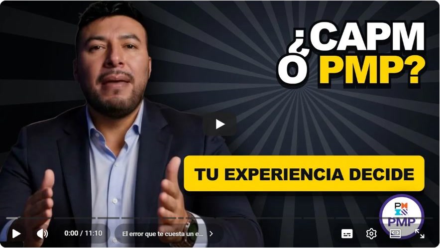 CAPM vs PMP 2026: diferencias y requisitos