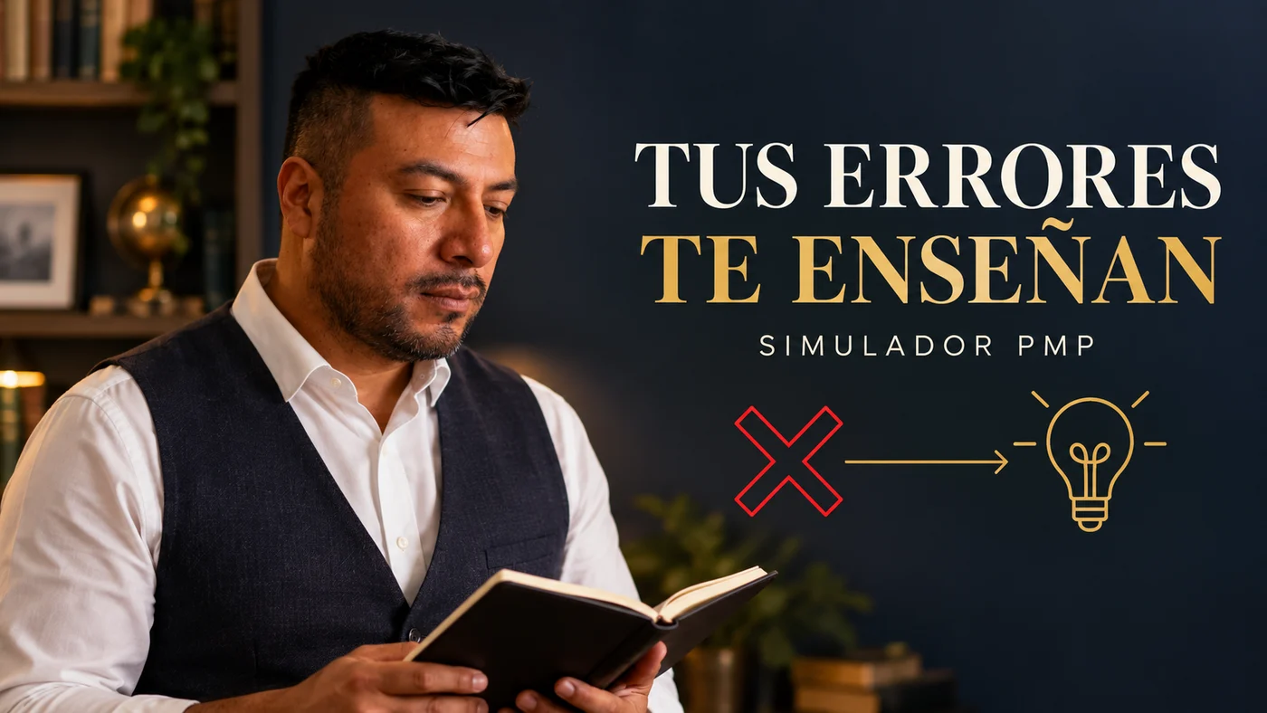 Tus errores te enseñan: cómo revisar tu práctica en un simulador PMP