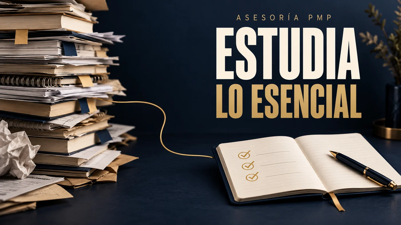 Estudia lo esencial: asesoría PMP